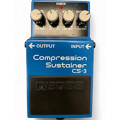 Used BOSS CS3 Compressor Sustainer Effect Pedal