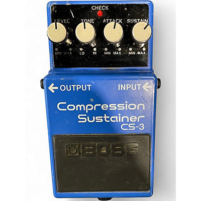 Used BOSS CS3 Compressor Sustainer Effect Pedal