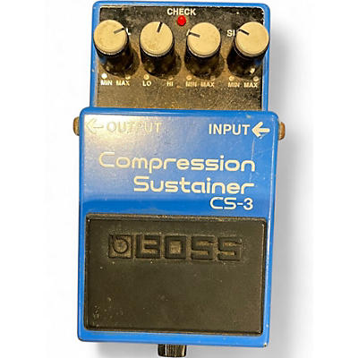 Used BOSS CS3 Compressor Sustainer Effect Pedal