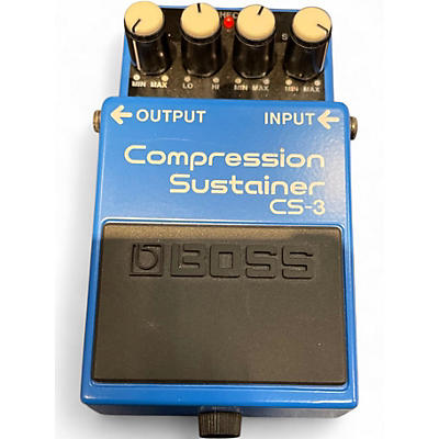 Used BOSS CS3 Compressor Sustainer Effect Pedal