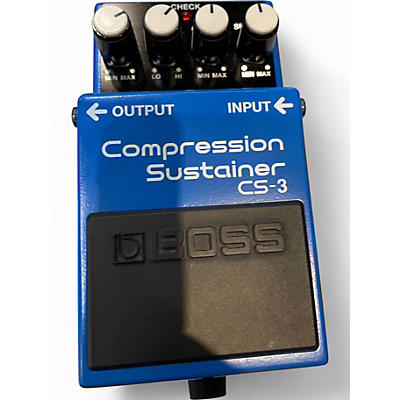 Used BOSS CS3 Compressor Sustainer Effect Pedal