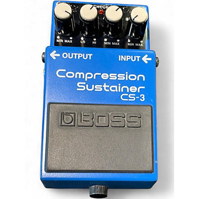 Used BOSS CS3 Compressor Sustainer Effect Pedal