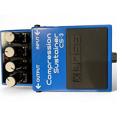 Used BOSS CS3 Compressor Sustainer Effect Pedal