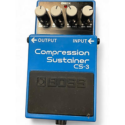 Used BOSS CS3 Compressor Sustainer Effect Pedal