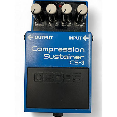 Used BOSS CS3 Compressor Sustainer Effect Pedal