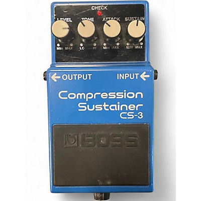Used BOSS CS3 Compressor Sustainer Effect Pedal