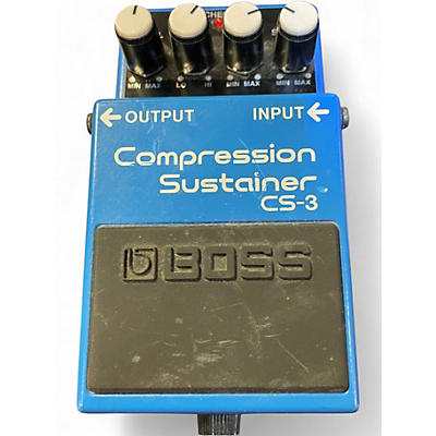 Used BOSS CS3 Compressor Sustainer Effect Pedal