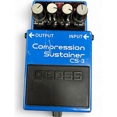 Used BOSS CS3 Compressor Sustainer Effect Pedal