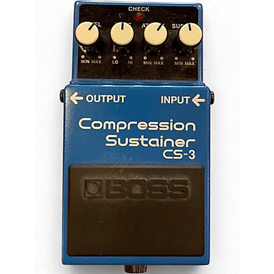 Used BOSS CS3 Compressor Sustainer Effect Pedal