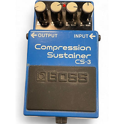 Used BOSS CS3 Compressor Sustainer Effect Pedal