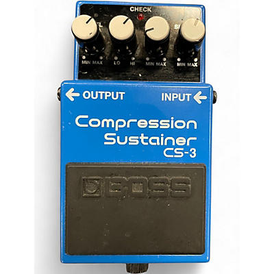 Used BOSS CS3 Compressor Sustainer Effect Pedal