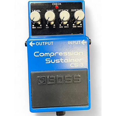 Used BOSS CS3 Compressor Sustainer Effect Pedal
