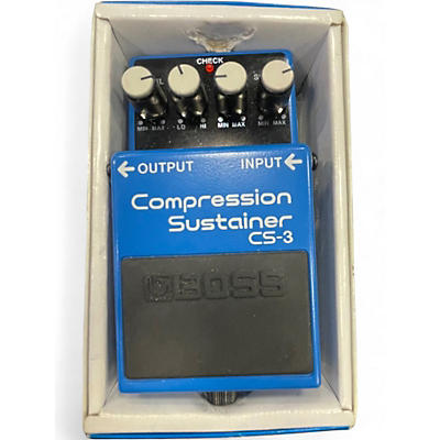 Used BOSS CS3 Compressor Sustainer Effect Pedal