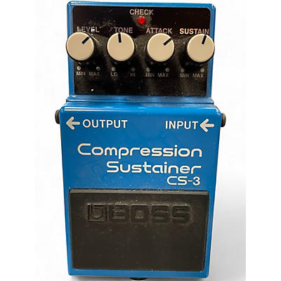 Used BOSS CS3 Compressor Sustainer Effect Pedal