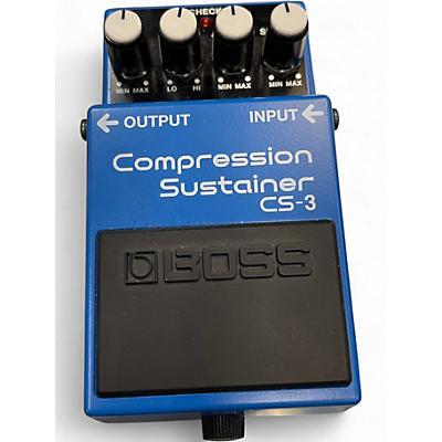 Used BOSS CS3 Compressor Sustainer Effect Pedal