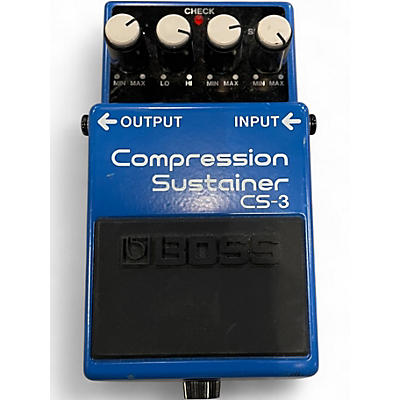 Used BOSS CS3 Compressor Sustainer Effect Pedal