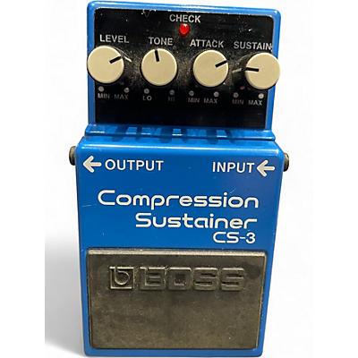 Used BOSS CS3 Compressor Sustainer Effect Pedal