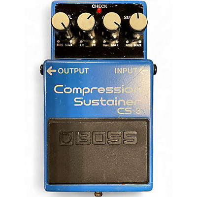 Used BOSS CS3 Compressor Sustainer Effect Pedal