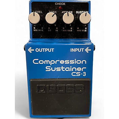 Used BOSS CS3 Compressor Sustainer Effect Pedal