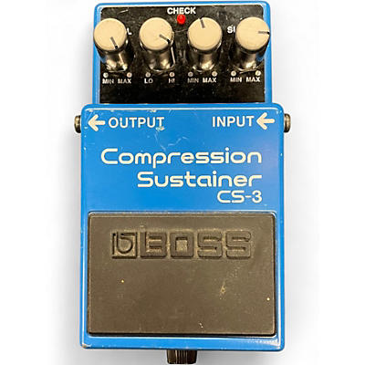 Used BOSS CS3 Compressor Sustainer Effect Pedal