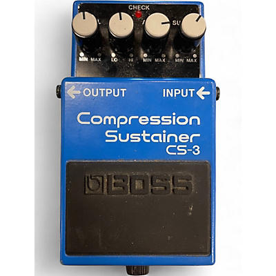 Used BOSS CS3 Compressor Sustainer Effect Pedal