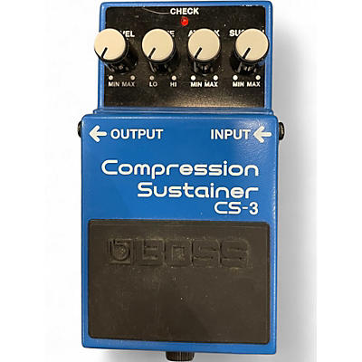 Used BOSS CS3 Compressor Sustainer Effect Pedal