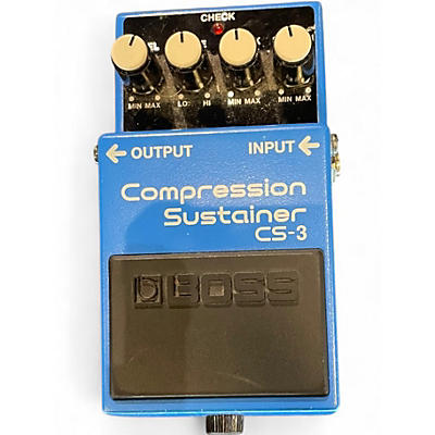 Used BOSS CS3 Compressor Sustainer Effect Pedal