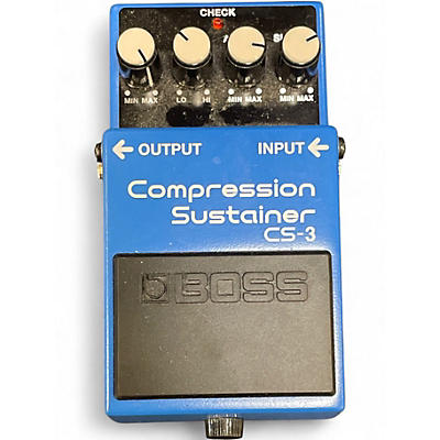 Used BOSS CS3 Compressor Sustainer Effect Pedal