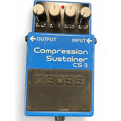Used BOSS CS3 Compressor Sustainer Effect Pedal