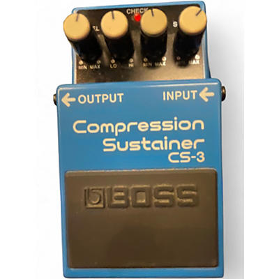Used BOSS CS3 Compressor Sustainer Effect Pedal