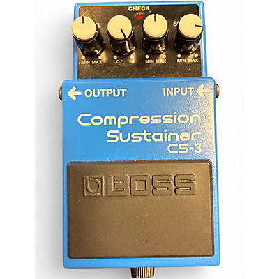 Used BOSS CS3 Compressor Sustainer Effect Pedal