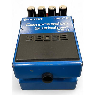 Used BOSS CS3 Compressor Sustainer Effect Pedal