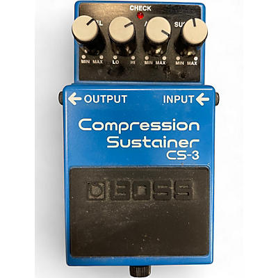 Used BOSS CS3 Compressor Sustainer Effect Pedal