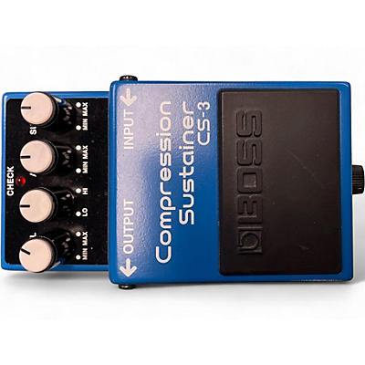 Used BOSS CS3 Compressor Sustainer Effect Pedal