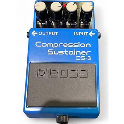 Used BOSS CS3 Compressor Sustainer Effect Pedal