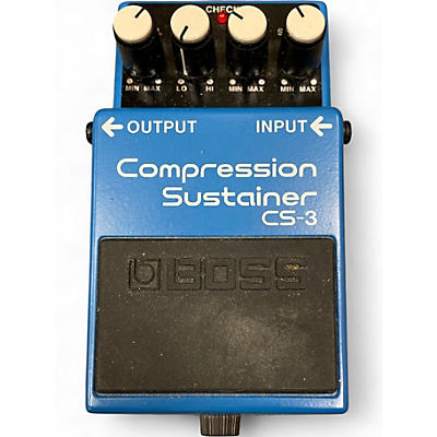 Used BOSS CS3 Compressor Sustainer Effect Pedal