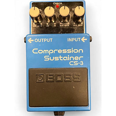 Used BOSS CS3 Compressor Sustainer Effect Pedal