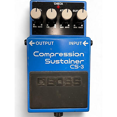 Used BOSS CS3 Compressor Sustainer Effect Pedal
