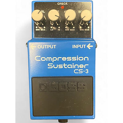 Used BOSS CS3 Compressor Sustainer Effect Pedal