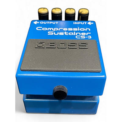 Used BOSS CS3 Compressor Sustainer Effect Pedal