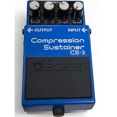 Used BOSS CS3 Compressor Sustainer Effect Pedal