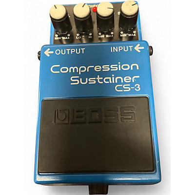 Used BOSS CS3 Compressor Sustainer Effect Pedal