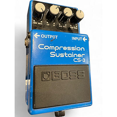 Used BOSS CS3 Compressor Sustainer Effect Pedal