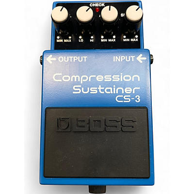 Used BOSS CS3 Compressor Sustainer Effect Pedal