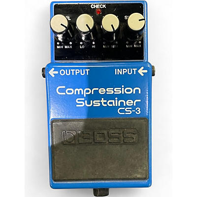 Used BOSS CS3 Compressor Sustainer Effect Pedal