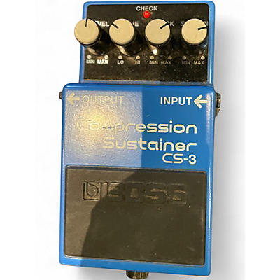 Used BOSS CS3 Compressor Sustainer Effect Pedal