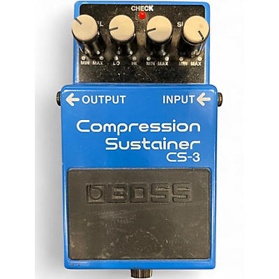 Used BOSS CS3 Compressor Sustainer Effect Pedal
