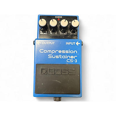 Used BOSS CS3 Compressor Sustainer Effect Pedal