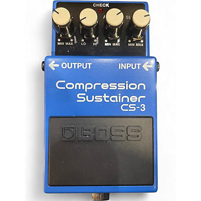 Used BOSS CS3 Compressor Sustainer Effect Pedal