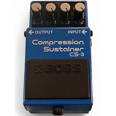 Used BOSS CS3 Compressor Sustainer Effect Pedal